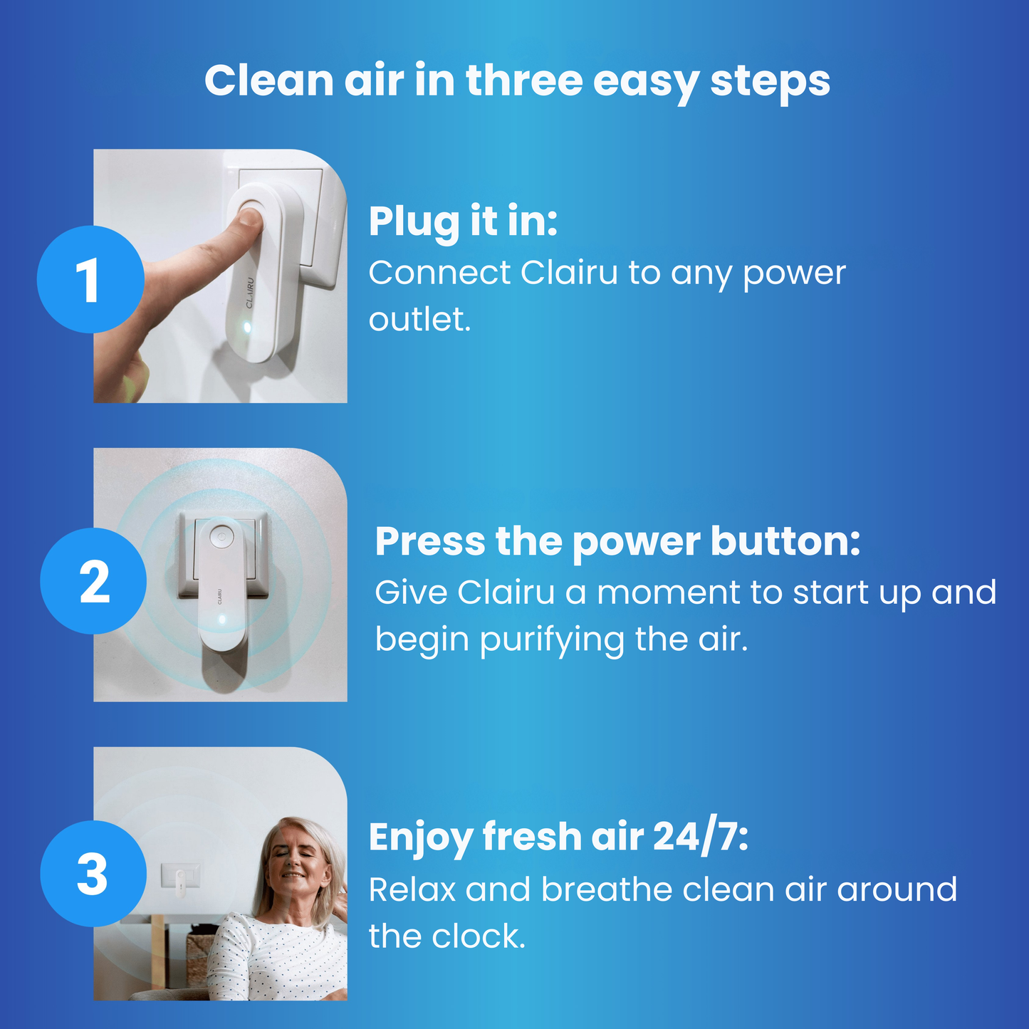 Clairu™ | Air purifier
