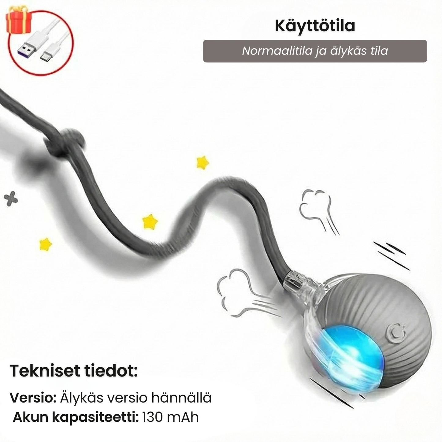 Kirsio | Älykäs lemmikkipallo 