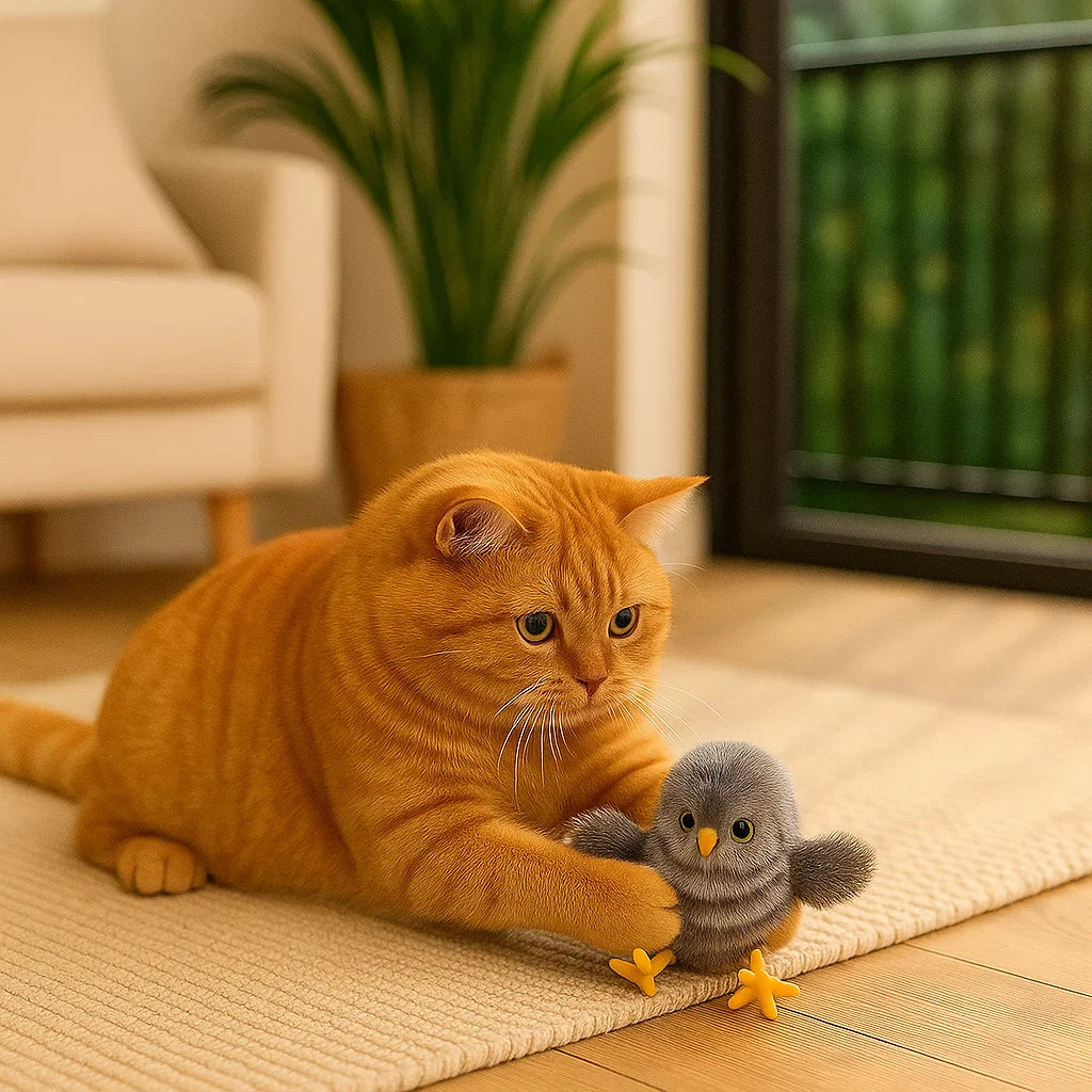 Kirsio I Lepattava ja visertävä lintulelu kissoille